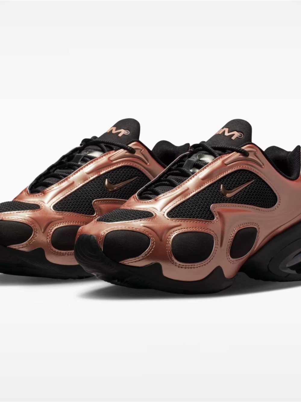 Nike Air Max Muse Rose Gold Black Women’s Size 8 NEW